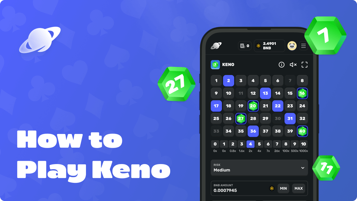 Keno for Beginners: How to Play Keno with Crypto and Win